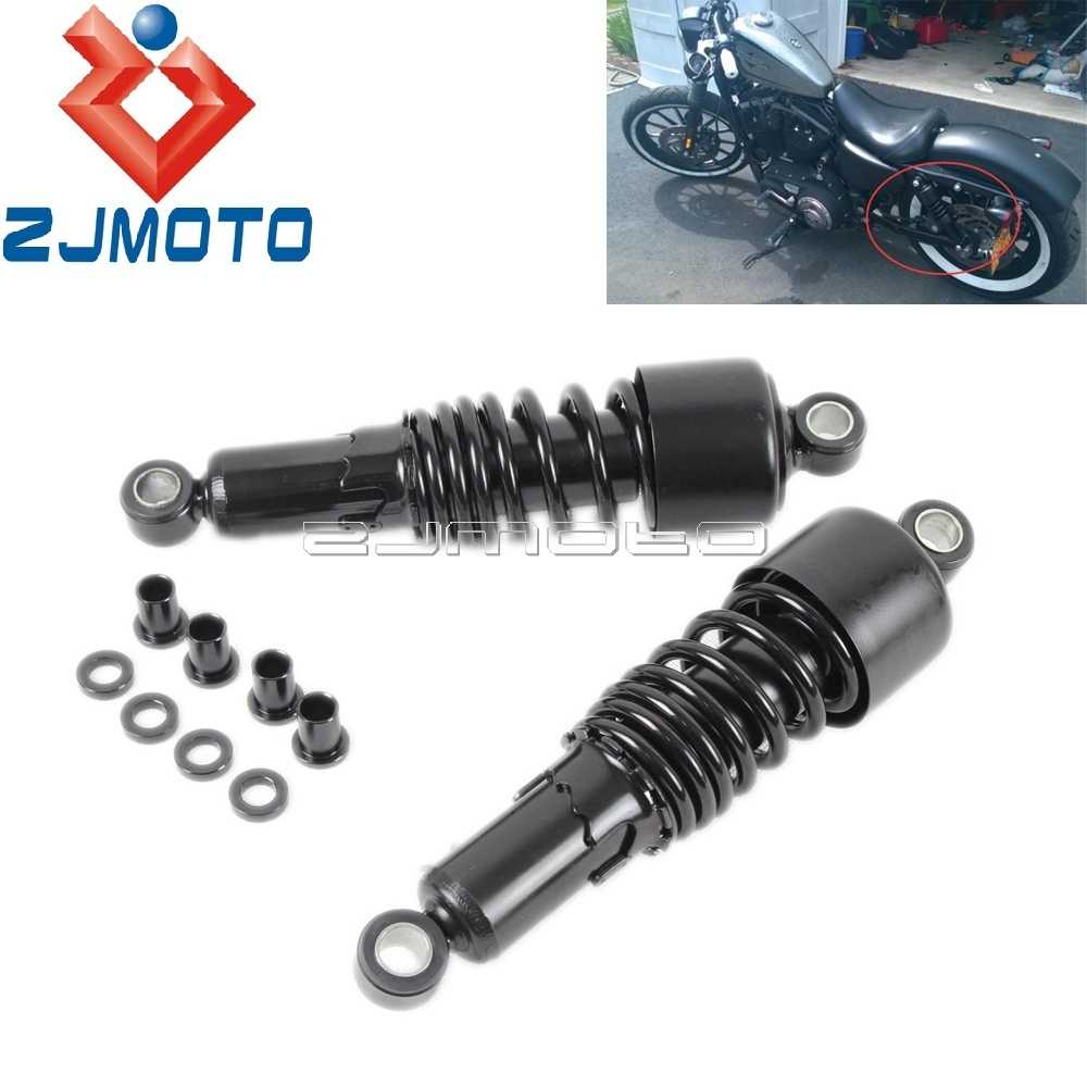 黒 267 ミリメートル 10.5 リアショック低下キットツーリングハーレーダイナ スポーツスター FXD XL 12..