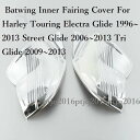 ハーレー Batwing インナーフェアリングカバー クローム FLHX FLHT 96-13 エレクトラグライド ウルトラ トライク カウル フェアリング