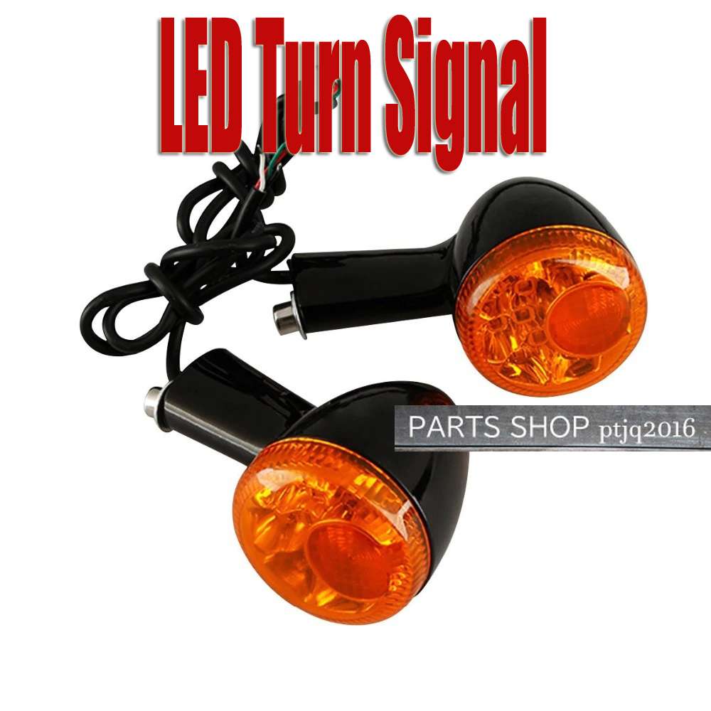 ハーレー スポーツスター アルミ リアウインカー LED Harley Sportster xl883 xl1200 Iron 1992年〜 ア..