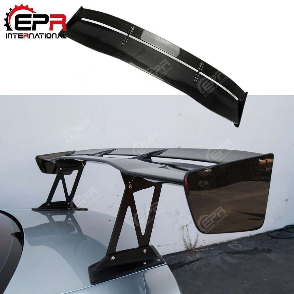   For Mitsubishi Lancer Evolution EVO 10 VC Style Carbon Fiber Type-5 1700mm Rear Wing