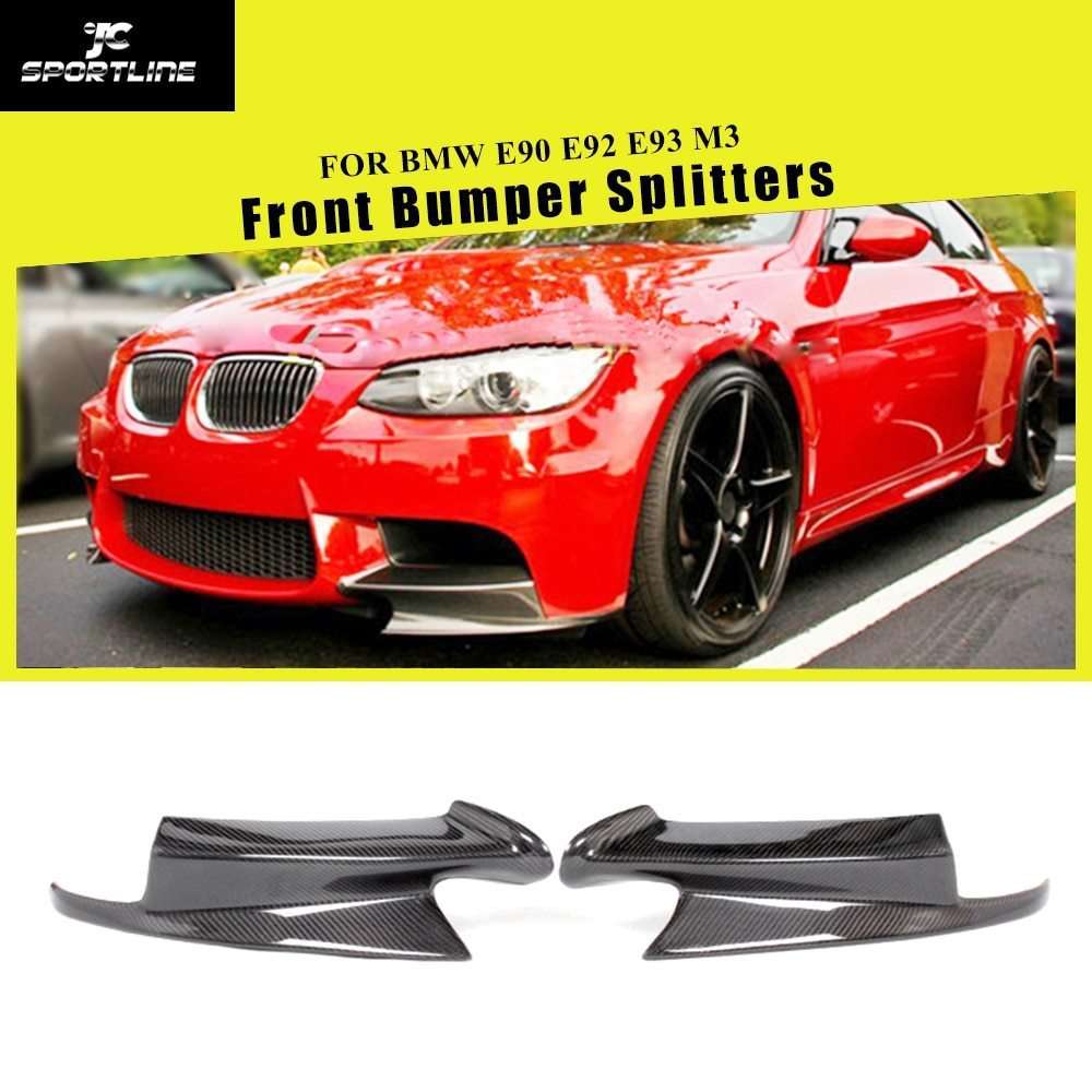 フロントバンパーリップスプリッタ Cupwings bmw 3 シリーズ E92 E90 E93 リアル M3 セダンクーペコ?