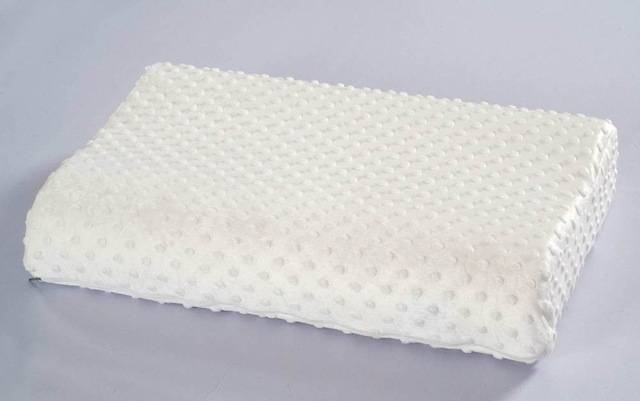 低反発枕 整形外科枕 Oreiller Almohada子宮頸部Kussens Poduszka White 30x50x10CM