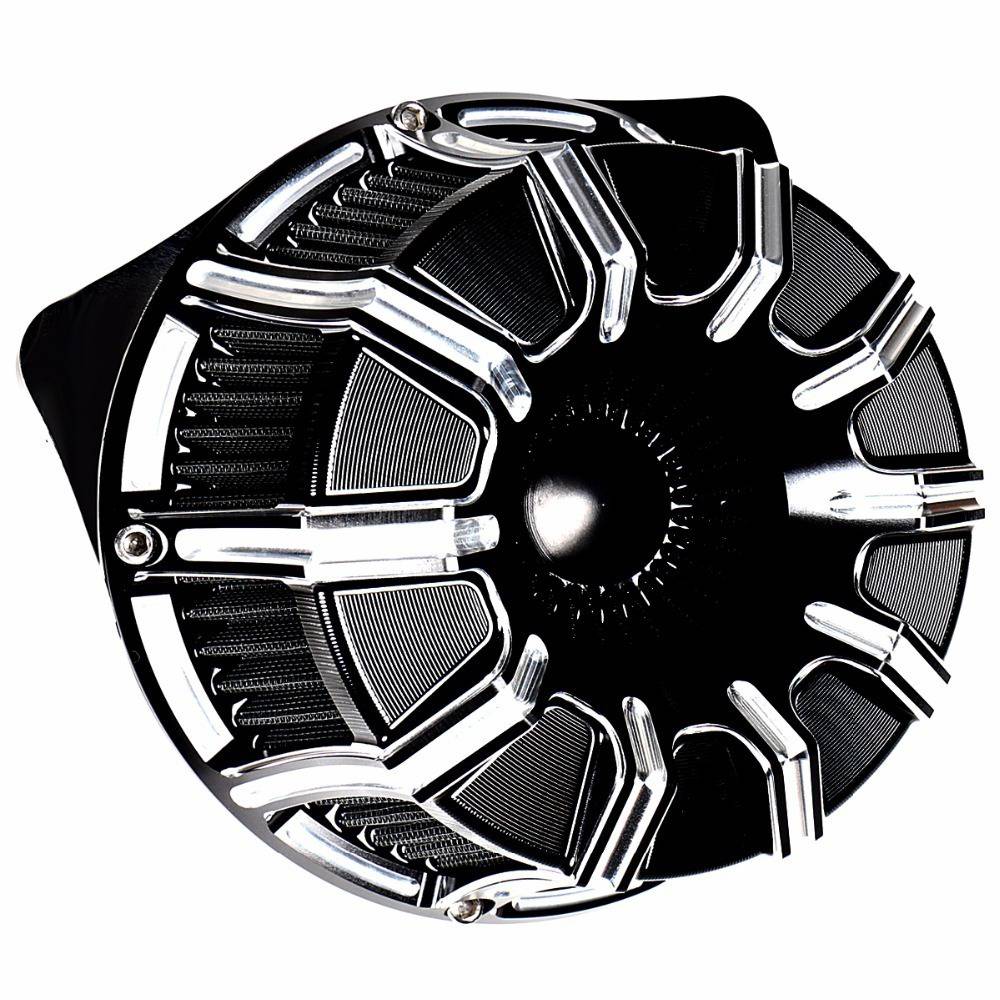 ビレットアルミビッググリル黒ハー 2008-2016 STREET GLIDE ロードキング FLHX