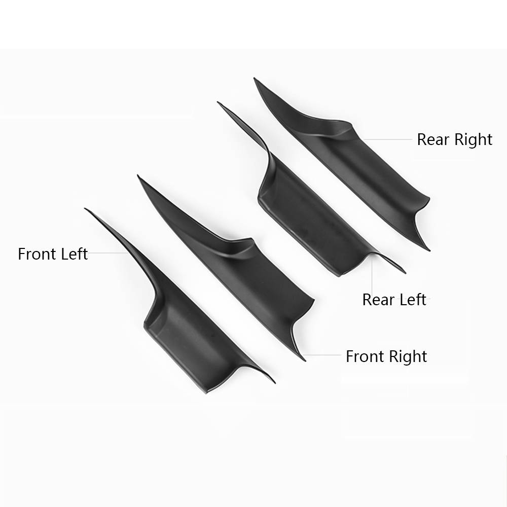 車のインテリアドアは 7 シリーズ BMW F01 F02 インナードアパネルハンドルトリムカバーフロントリア左右