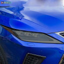 2 個車のヘッドライト保護フィルム透明な黒TPUレクサスRX 350 300 450H 2016 2017 2018 2019 2020 アクセサリー