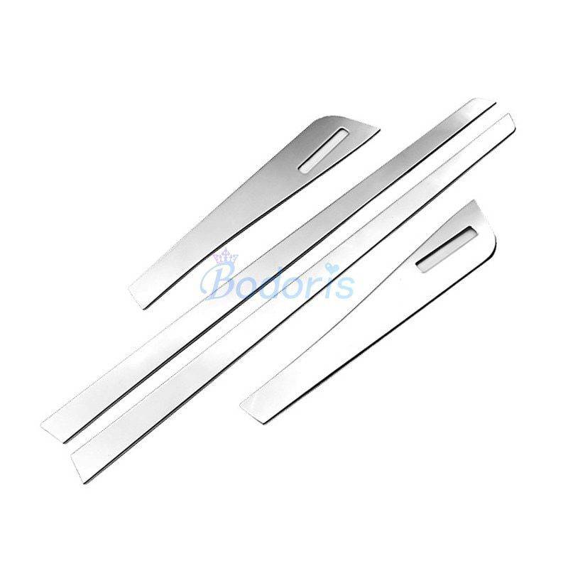 For Lexus CT200h CT 200h 2011-2017 Body Side Garnish Moulding Trim Kits Door Bumper Protector Car Styling Accessories