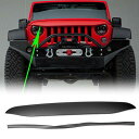 2007-2017ジープラングラーJK アクセサリー 車アンダーカバー ナイト ホークライト カスタム 高品質 フロントグリル