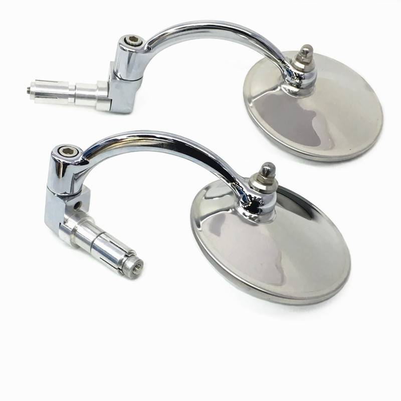 汎用 オートバイ クローム アルミ 7/8 22 ミリメートル リアビューミラー カスタム 高品質 ハンドルバー