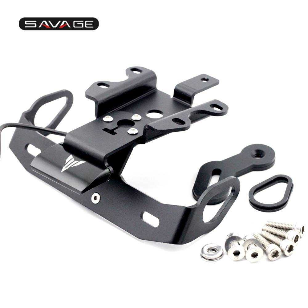 �ե������ ����ߥ͡����� ���ʼ� �ʥ�С��ץ졼�� LED�饤�� ��ޥ� MT07 FZ07 MT-07 FZ-07 2014 15 16 17 18 19 2020