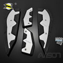 XMAX300FOOTPADS XMAX 125 250 300 フロント リア ペグプレート 2017-2021 アルミ カスタム ペダル スキッドプルーフフ...