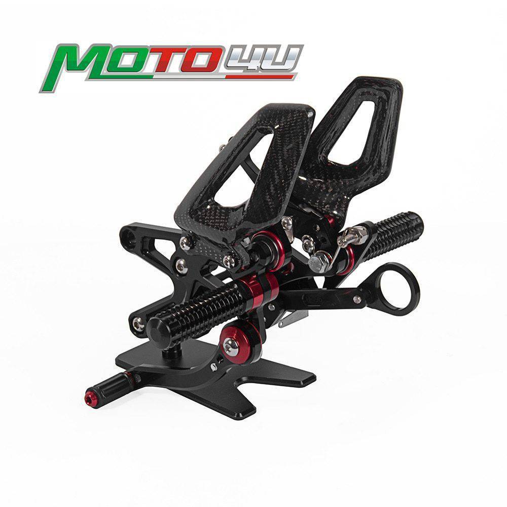 アルミ フットペグ レーシングリアセット カーボン カスタム 高品質 BMW S1000RR S 1000RR S1000 2009 2010 2011 2012 2013 2014