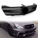 フロントグリル AMGスタイル カスタム 高品質 メルセデスベンツW219 CLS500 SLS600 CLSクラス2004 2005 2006 2007(2)