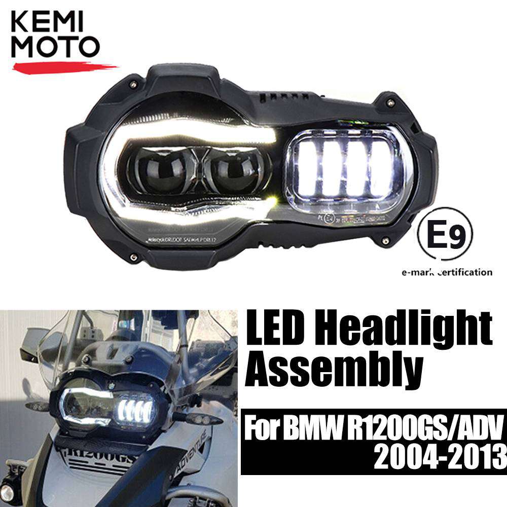 楽天四つ葉ショップオートバイ LED ヘッドライト プロジェクターBMW R1200GS 2004-2012 R 1200GS ADV アドベンチャー 2005-2013 カスタム 高品質