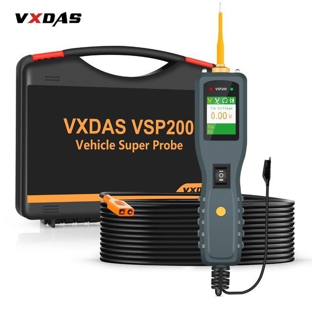 VXDAS VSP200 OBD2 自動回路診断ツール12 V-24 Vトラック バッテリーテスター工具 AUTE