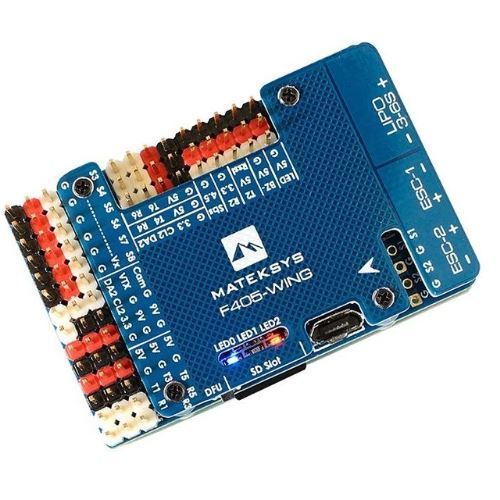 RCモデル用マルチコプタースペアパーツフレーム Matek Systems F405-WING（新）STM32F405フライトコントローラー内蔵OSD