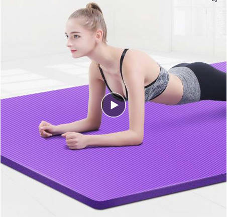 1484 厚さ15ミリメートル 横185 センチメートル 縦90 センチメートル フィットネスヨガマットバッグ運..