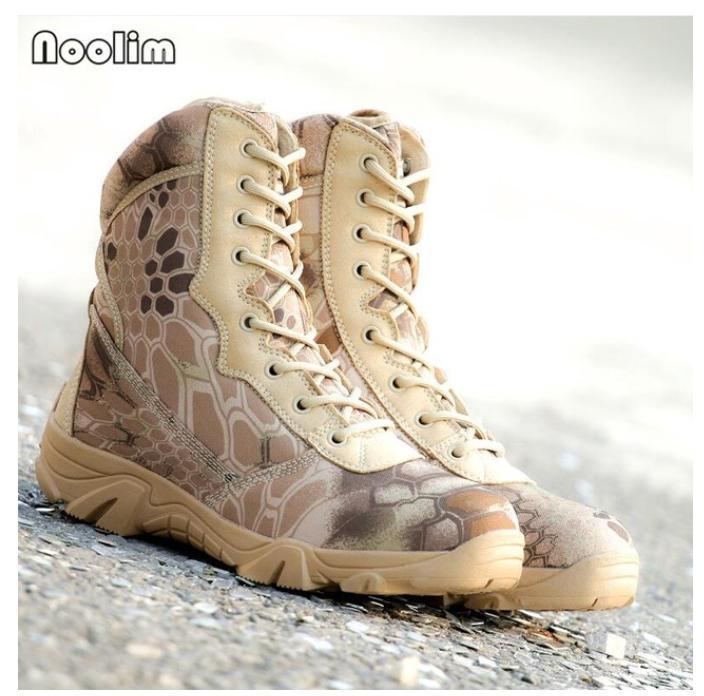 メンズブーツ アンクルブーツ 作業靴 登山靴 ハイキング キャンプ ファスナータイプ ブーツ サンド サイズ：7号-25cm