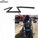 1インチZ型ハンドルバー黒ー 25mm dyna ダイナ sportsstarスポーツスター ハーレーダビッドソン Harley Davidson カスタム 社外品(4)