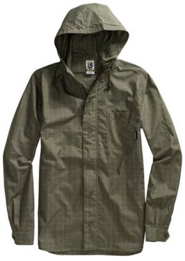 SHOP BURTON バートン 2012SSモデル シャツ 268146-122MMB WIND SHIRT TRENCH GRN RULER PLDMサイズ 送料無料