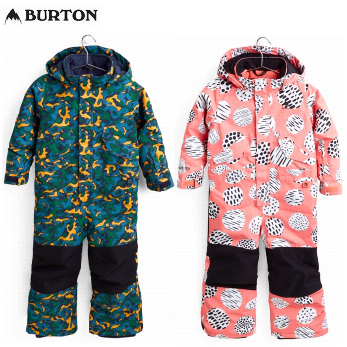 バートン BURTON キッズ 子供用 アウター スノーウェア 雪遊び そり遊び 上下 オールインワン ワンピース ONE PIECE ON SNOW CLASSICS TD GORE OP