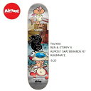 デッキテープ9インチ幅サービス スケボー ALMOST オールモスト REN & STIMPY X ALMOST SKATEBOARDS R7 ROOMMATE Youness REN & STIMPY ..