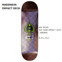 デッキテープ9インチ幅サービス スケボー MADDNESS IMPACT マッドネス ACE CARD IMPACT LIGHT - BRONZE ACE PELKA ACE CARD IMPACT LIGHT - BRONZE 8.75インチ