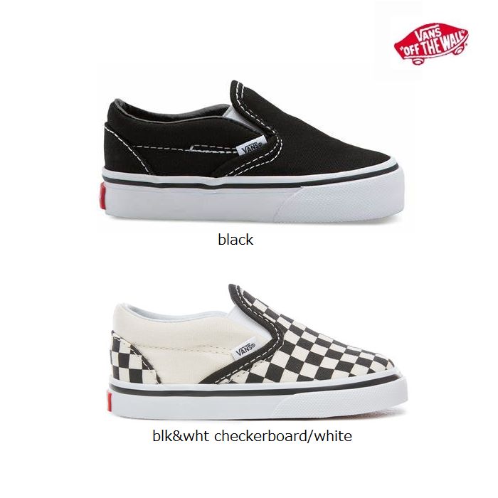 バンズ ヴァンズ スニーカー シューズ vans CLASSIC SLIP-ON クラシック スリップ オン スリッポン 12cm〜15cm ベビー キッズ 幼児 保育園 幼稚園