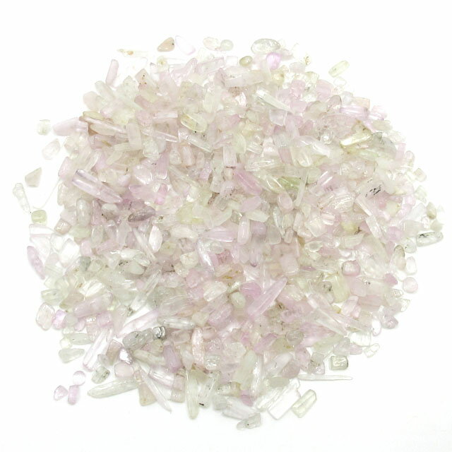 クンツァイト さざれ 約500g クンツァイトのサザレ 天然石 小石 パワーストーン 鉱物 原石 癒しグッズ ヒーリング インテリア