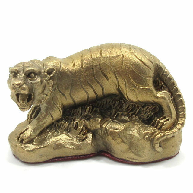 虎 置物 風水 虎の置物 最大長さ約7cm 小サイズ 銅製 寅 トラ 十二支 干支 とら 四神獣 縁起物 インテリア アイテム グッズ オブジェ