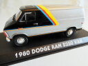 直輸入！グリーンライト社 1/43 1980yDODGE RAM B250VAN STREET VAN ダッジラム ストリートバン