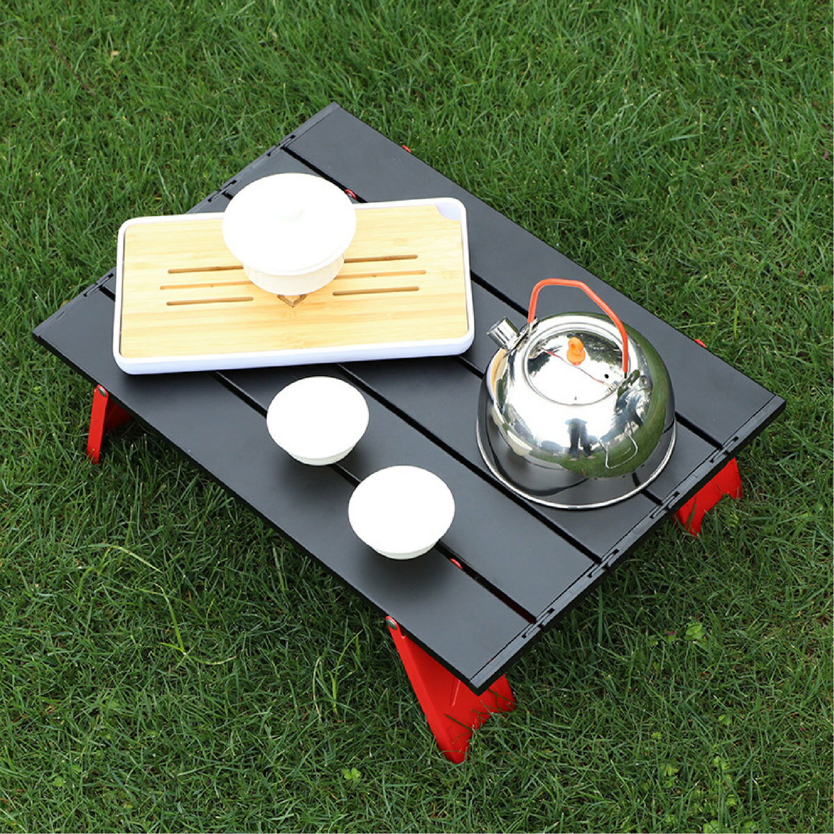 キャンプテーブル 収納袋付 ロールテーブル 折りたたみテーブル ローテーブル ソロテーブル サイドテーブル ミニテーブル アルミテーブル ピクニック BBQ 通販格安セール情報 楽天 通販