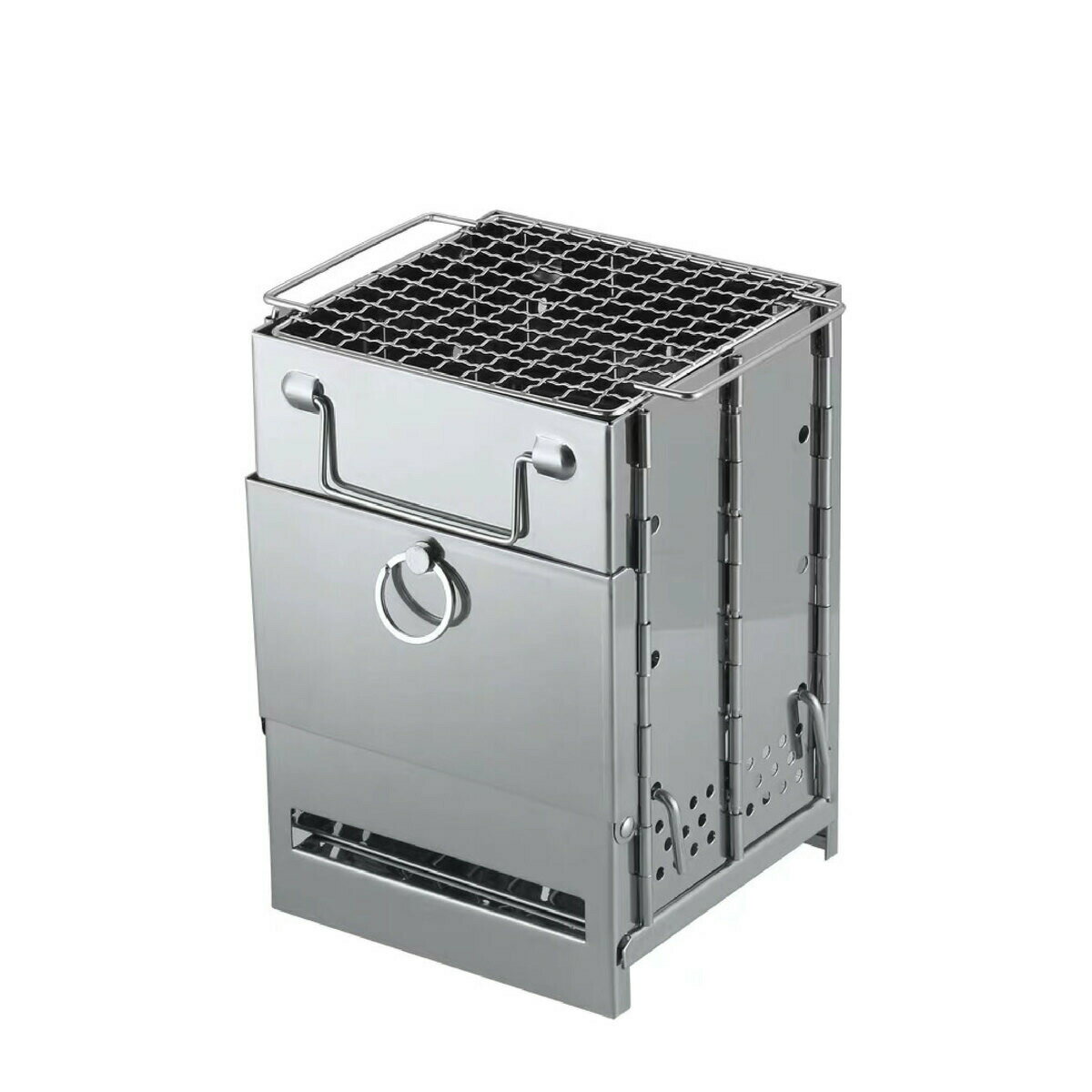 焚き火台 折りたたみ 薪ストーブ バーベキュー グリル 焚き火台 ステンレス製 コンパクト 組立簡単 スマートグリル コンパクト ステンレス製通販格安セール情報 楽天 通販