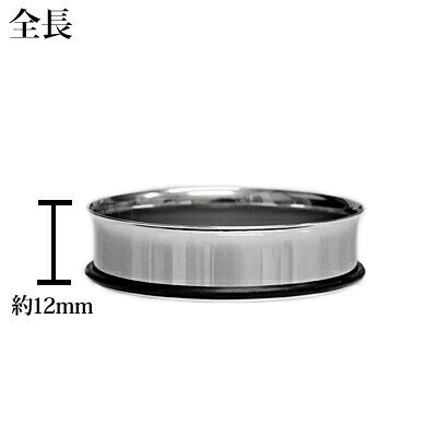 4agesのボディピアス 42mm ビッグゲージシングルフレアアイレット / 42ミリ シルバー 拡張 ラージホール ハイゲージ ロブ トンネル ハーフフレア シンプル ステンレス｜アングル3