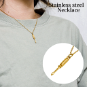 アクセサリー ステンレス ドライバーネックレス / ゴールド 鎖 セット チェーン付き 金属アレルギー対応 PVD ペンダント ペンダントヘッド ペンダントトッ...