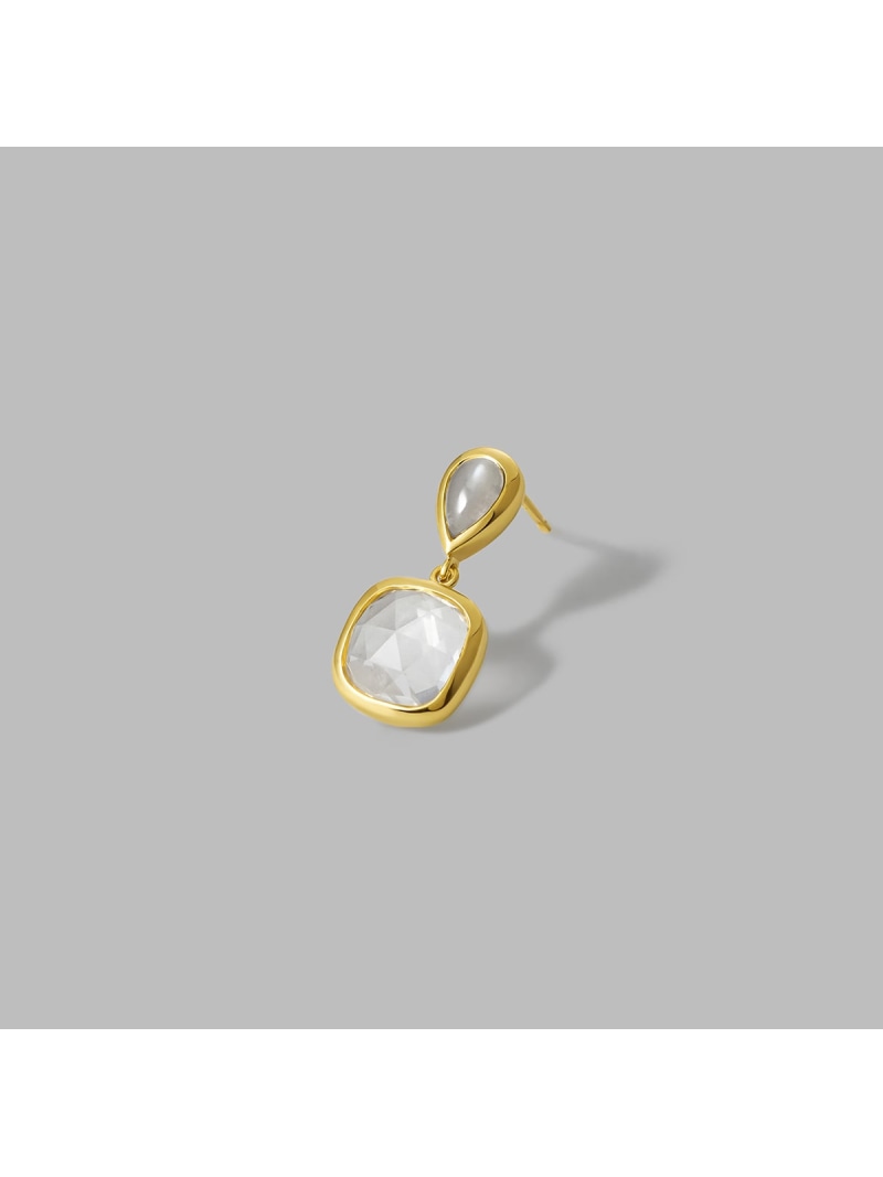 【The Tidal】シルバー ピアス/片耳用 4℃ ヨンドシー アクセサリー・腕時計 ピアス ゴールド【送料無料】[Rakuten Fashion]