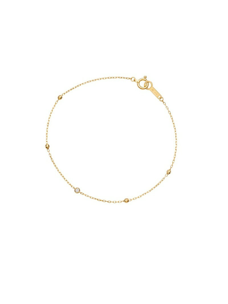 K18イエローゴールド ブレスレット 4℃ ヨンドシー アクセサリー・腕時計 ブレスレット・バングル ゴールド【送料無料】[Rakuten Fashion]