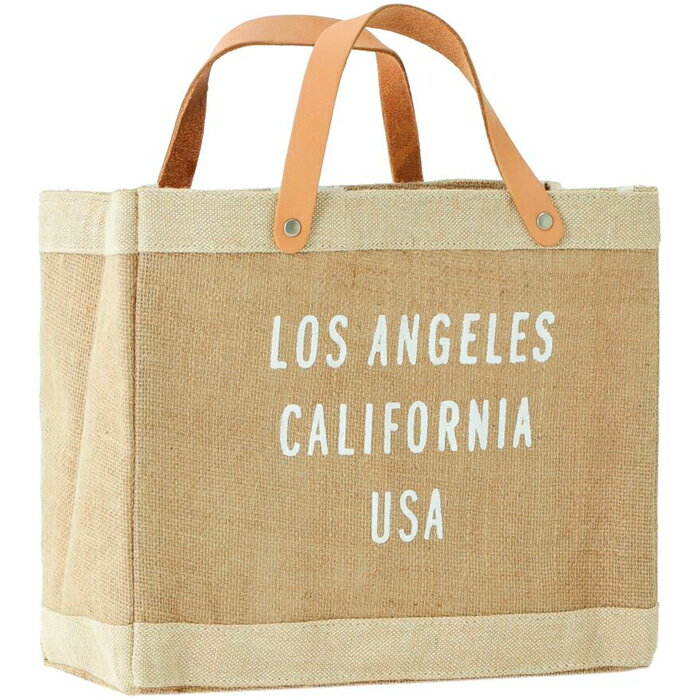 アポリス ランチバッグ APOLIS Los Angeles lunch Bag エコバッグ オシャレバッグ トート ミニバッグ ジュートバッグのサムネイル