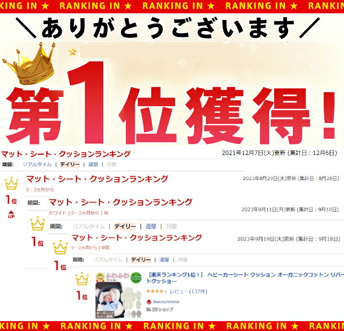 【楽天ランキング1位！】 ベビーカー シート クッション チャイルドシート クッション 新生児 出産祝い ギフト 【あす楽対応】