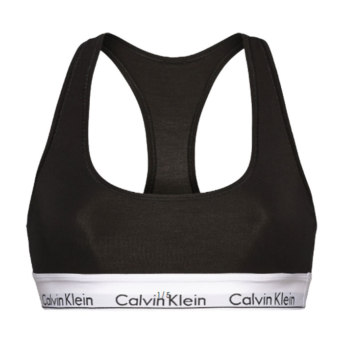 カルバンクライン レディース 下着 ブラレット Calvin Klein Womens Modern Cotton Wireless Bralette Bra スポーツブラ ナイトブラ ブラ ブラジャー ノンワイヤー 女性 F3785 メール便のサムネイル