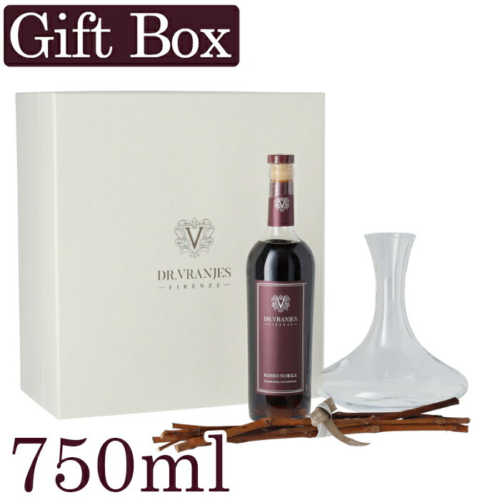 DR. VRANJES ROSSO NOBILE ディフューザー 750ml SET