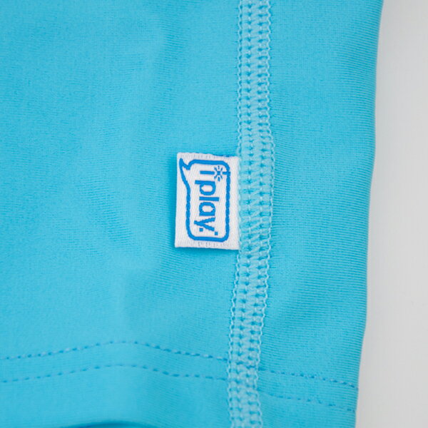【レビューでメール便速達サービス】iplayアイプレイ水着ラッシュガードベビーShortSleeveBowRashguard770100-616無地男の子女の子水着UPF50紫外線対策日焼け帽子海プールベビースイミング旅行スイムウェア子供用