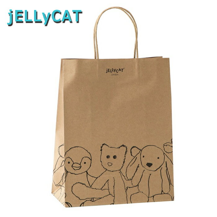 楽天BeautyHolister【5/15限定！当選確率1/2最大100％Pバック】JELLY CAT ジェリーキャット paper Bag ペーパーバッグ ギフトバッグ ラッピング 出産祝い ギフト