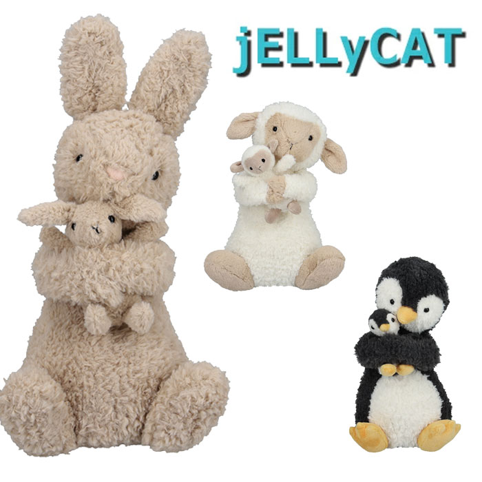 ジェリーキャット うさぎ ひつじ ぺんぎん ぬいぐるみ JELLY CAT Huddlesギフト 誕生日 プレゼント 正規品 出産祝い