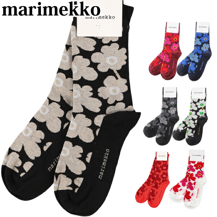 マリメッコ ソックス Marimekko 靴下 Hieta Socks マリメッコ ウニッコ レディース ショートソックス 靴下 ソックス 花柄 ギフト 【メール便】のサムネイル