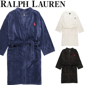 ポロラルフローレン キモノローブ バスローブ コットン ベロア スリーパー Polo Ralph Lauren Sleepwear Kimono Robe 寝巻き ルームウェア メンズ レディース 男女兼用 ブランド 女性 男性