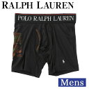 ポロ ラルフローレン ボクサーパンツ メンズ ポロラルフローレン ボクサーパンツ メンズ POLO RALPH LAUREN 4D Flex Cooling Microfiber Pocket Boxer Brief 前開き パンツ 下着 黒 ブラック ブランド メール便