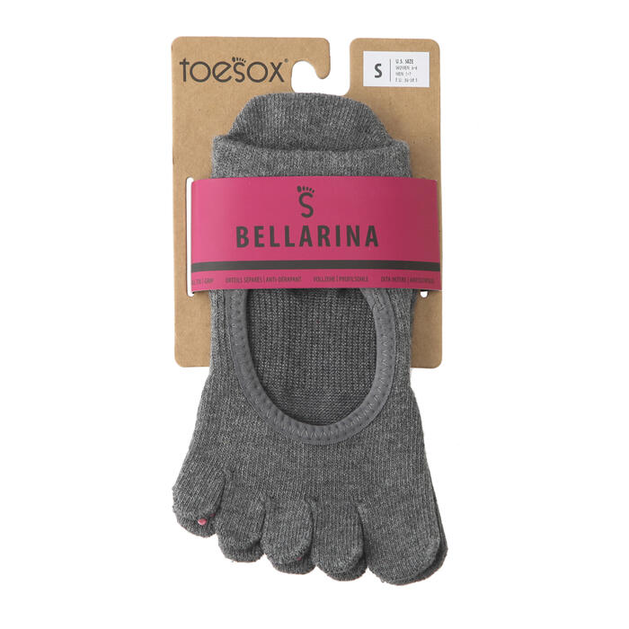 TOESOX トゥーソックス Full Toe Bellarina Grip Socks フルトゥー バレリーナ グリップ ソックス 五本指靴下 メール便格安セール情報　楽天　通販
