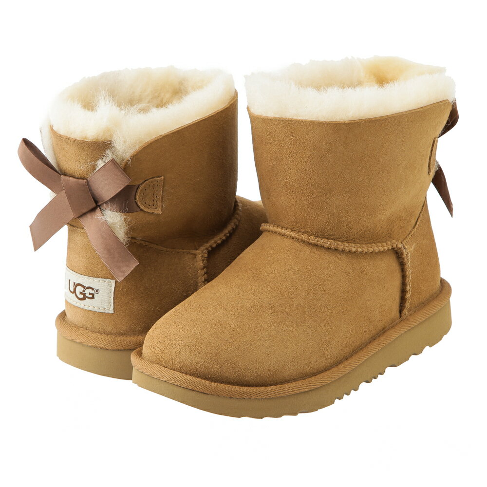 UGG ムートン キッズ レディース ブーツ ミニベイリーボウII 海外正規品 UGG mini bailey bow II　kids　【1017397K】ベビー ムートンブーツ