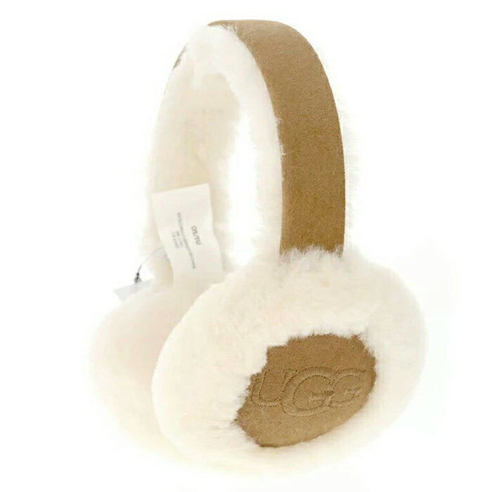 【2026/1月入荷！】UGG アグ イヤーマフ 耳あて ロゴ ボア シープスキン SHEEPSKIN...