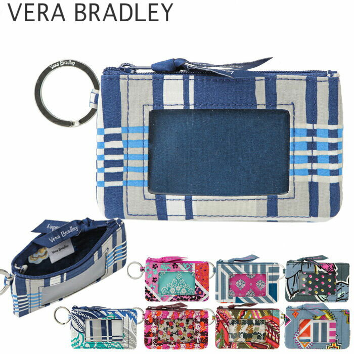 ヴェラブラッドリー IDケース 定期券入れ ベラブラッドリー VERA BRADLEY Zip ID case【メール便】のサムネイル